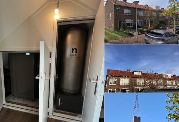 Tarnoc Turbineketel bij woningcoorporatie in Nootdorp